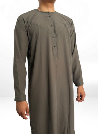 Khaki Green Emirati Thobe