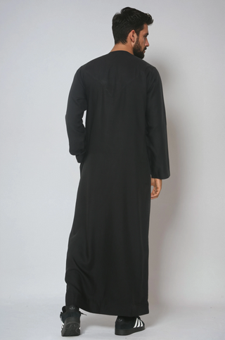 Black Emirati Thobe
