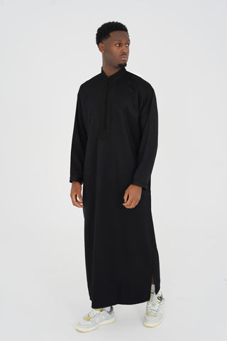 Jet Black Kaftan