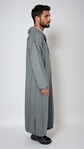 Grey Premium Djellaba