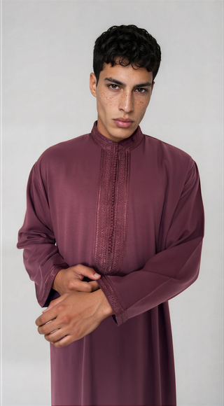 Maroon Kaftan